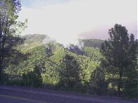 Fire as of 8/23/01 7:30 p.m. (North Fork Side)